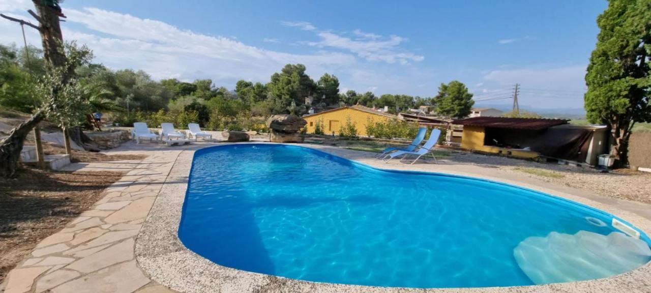 Casa Con Vistas, Piscina Y Animales De Granja, La Caseta Tarragona Dış mekan fotoğraf